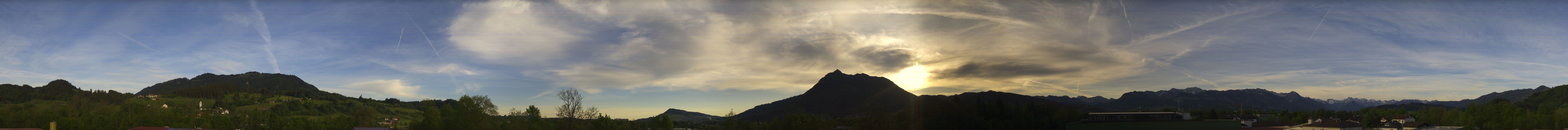 Archiv Foto Webcam Sonthofen: Bergpanorama