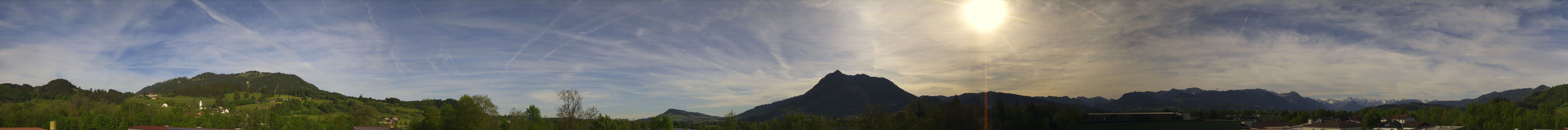 Archiv Foto Webcam Sonthofen: Bergpanorama