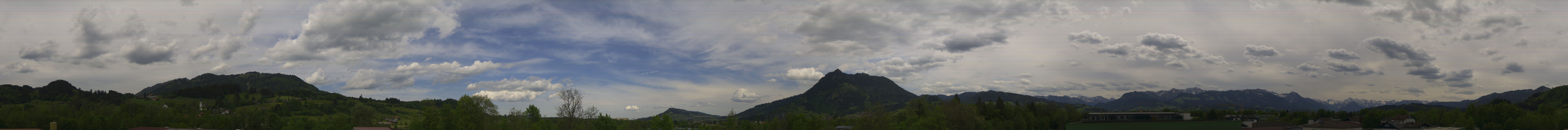 Archiv Foto Webcam Sonthofen: Bergpanorama