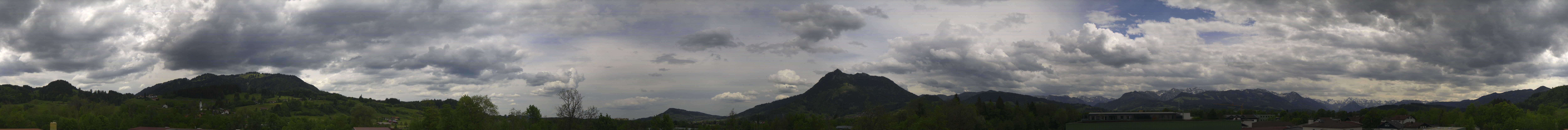 Archiv Foto Webcam Sonthofen: Bergpanorama