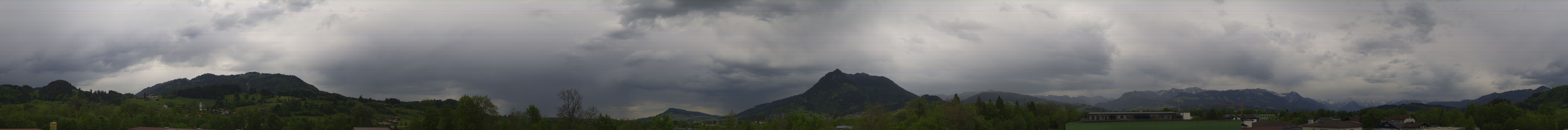 Archiv Foto Webcam Sonthofen: Bergpanorama