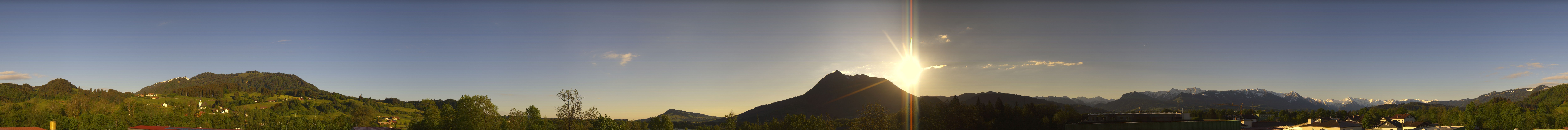 Archiv Foto Webcam Sonthofen: Bergpanorama