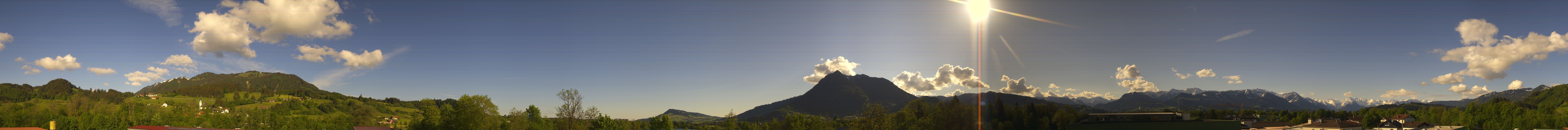 Archiv Foto Webcam Sonthofen: Bergpanorama