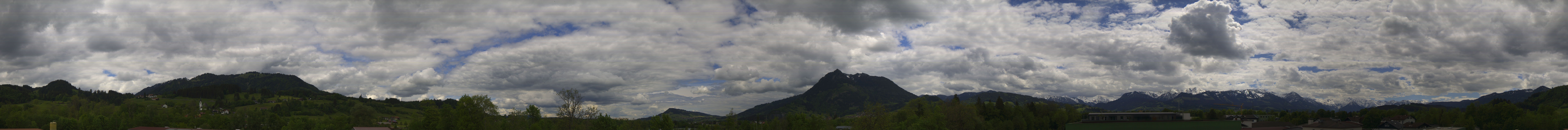 Archiv Foto Webcam Sonthofen: Bergpanorama