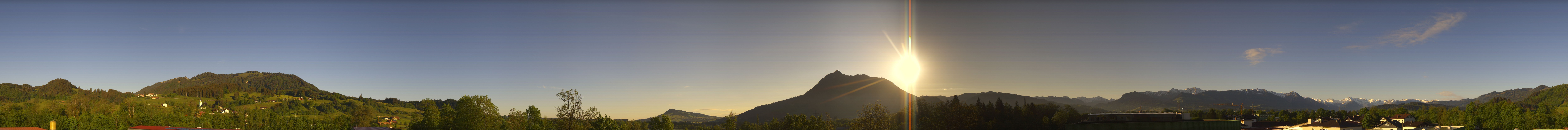 Archiv Foto Webcam Sonthofen: Bergpanorama