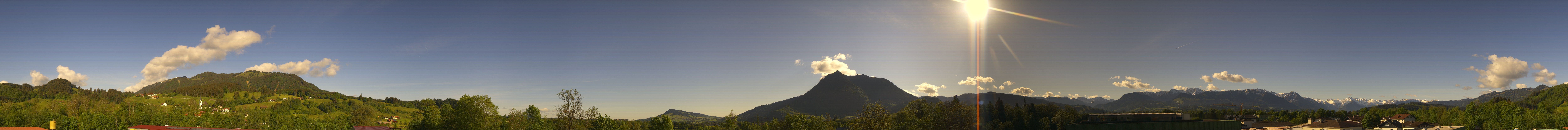 Archiv Foto Webcam Sonthofen: Bergpanorama