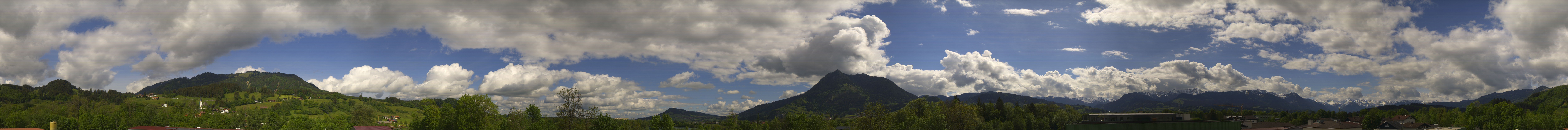 Archiv Foto Webcam Sonthofen: Bergpanorama
