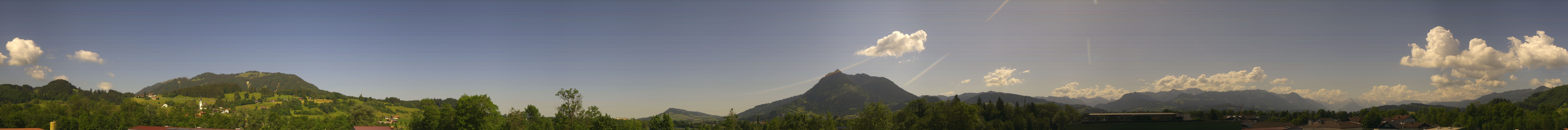 Archiv Foto Webcam Sonthofen: Bergpanorama