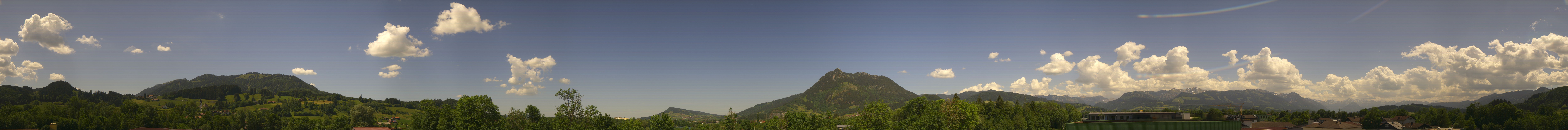 Archiv Foto Webcam Sonthofen: Bergpanorama