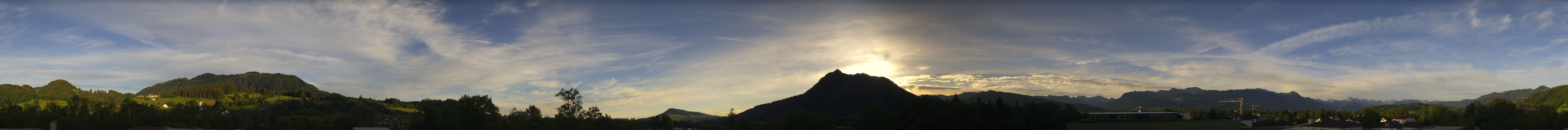 Archiv Foto Webcam Sonthofen: Bergpanorama