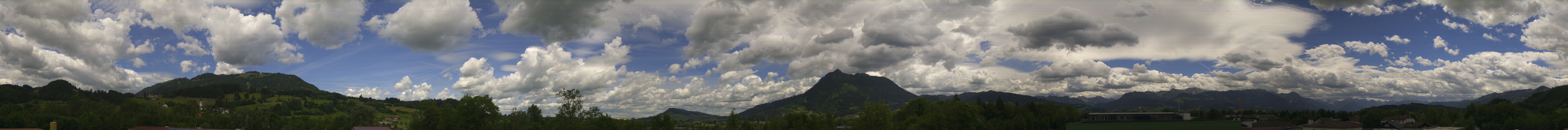 Archiv Foto Webcam Sonthofen: Bergpanorama