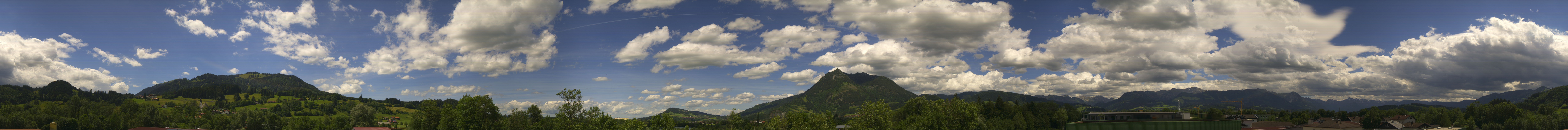 Archiv Foto Webcam Sonthofen: Bergpanorama