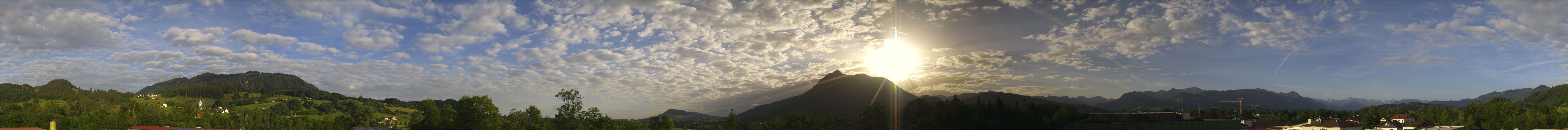 Archiv Foto Webcam Sonthofen: Bergpanorama
