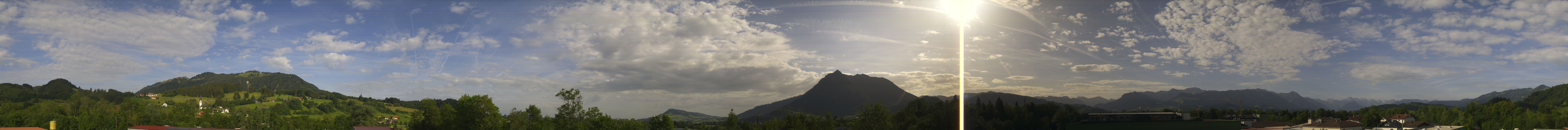 Archiv Foto Webcam Sonthofen: Bergpanorama