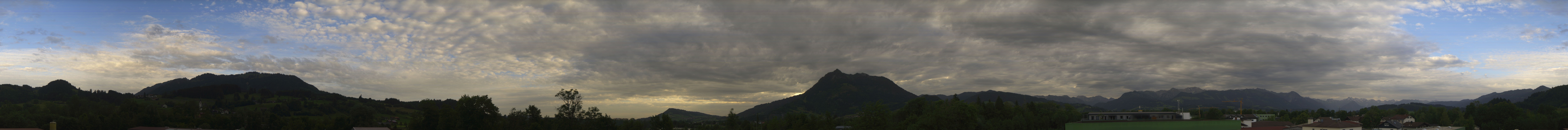 Archiv Foto Webcam Sonthofen: Bergpanorama