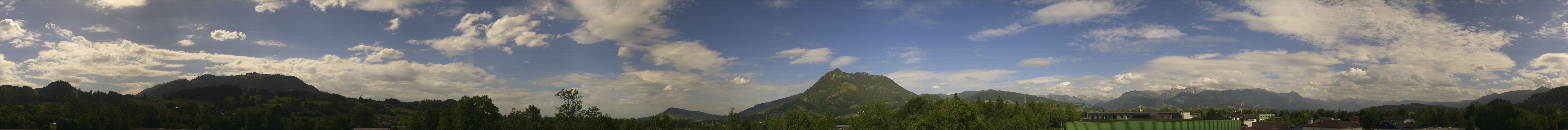 Archiv Foto Webcam Sonthofen: Bergpanorama