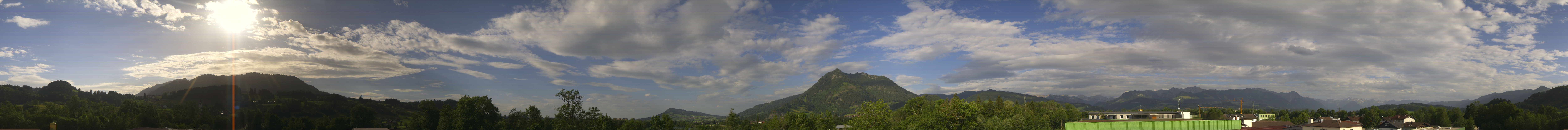 Archiv Foto Webcam Sonthofen: Bergpanorama