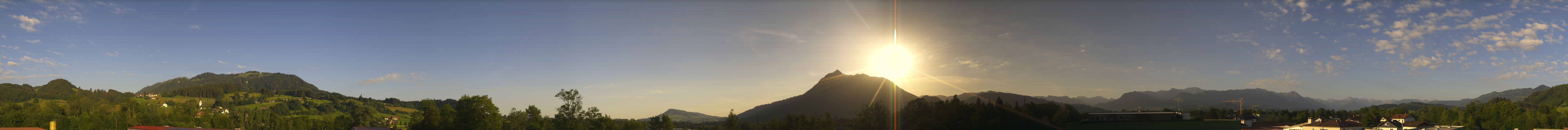 Archiv Foto Webcam Sonthofen: Bergpanorama