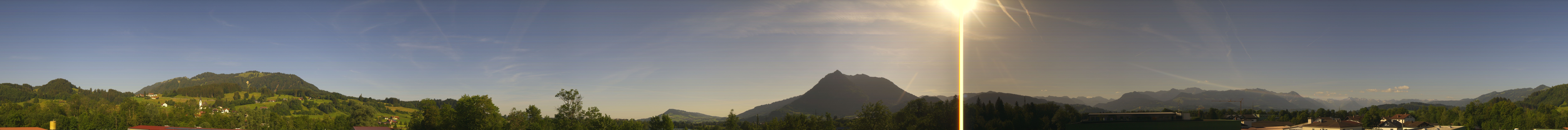 Archiv Foto Webcam Sonthofen: Bergpanorama