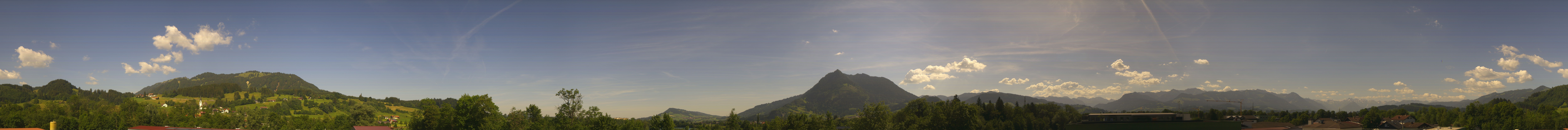 Archiv Foto Webcam Sonthofen: Bergpanorama