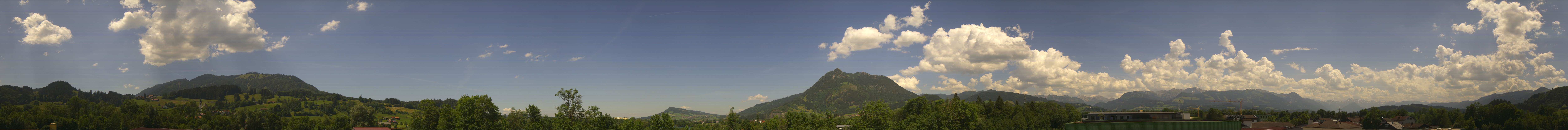 Archiv Foto Webcam Sonthofen: Bergpanorama