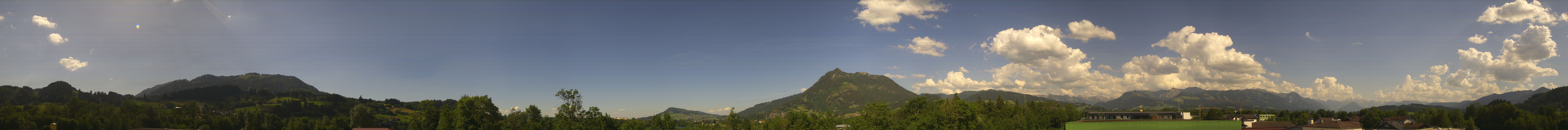 Archiv Foto Webcam Sonthofen: Bergpanorama