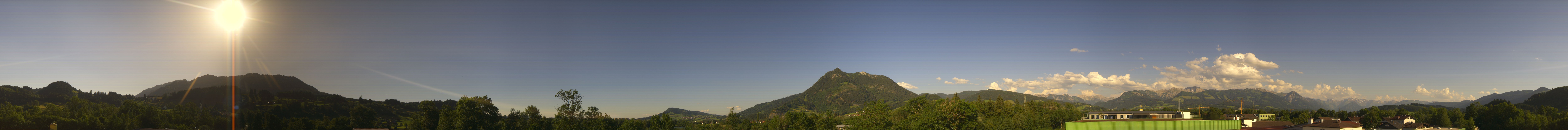 Archiv Foto Webcam Sonthofen: Bergpanorama
