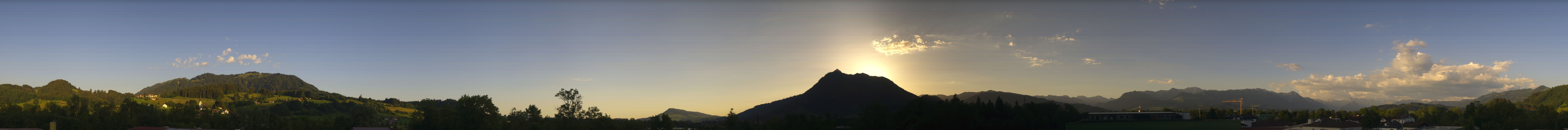Archiv Foto Webcam Sonthofen: Bergpanorama