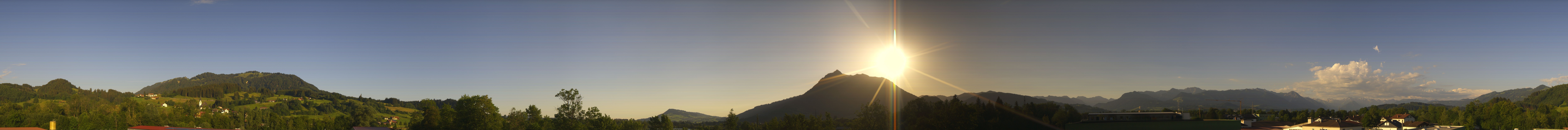 Archiv Foto Webcam Sonthofen: Bergpanorama