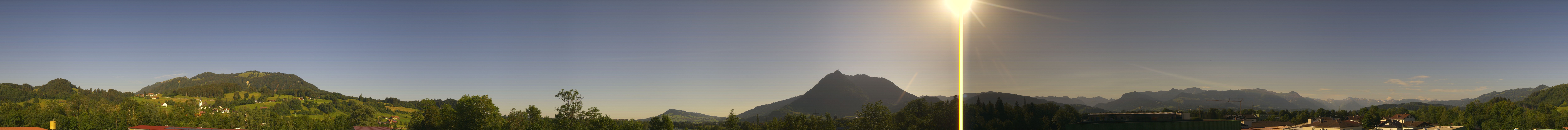 Archiv Foto Webcam Sonthofen: Bergpanorama