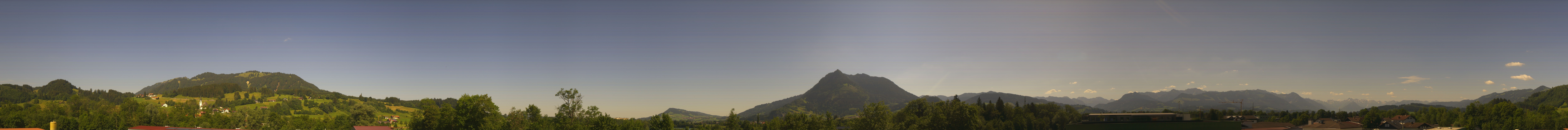 Archiv Foto Webcam Sonthofen: Bergpanorama