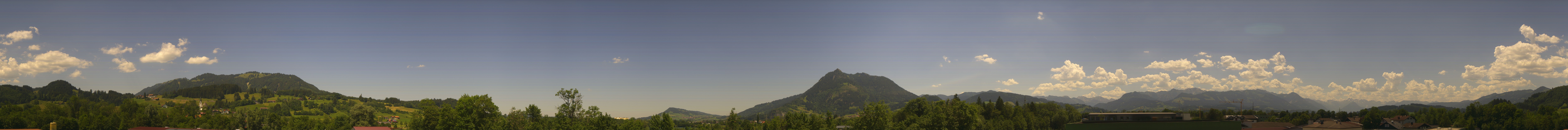 Archiv Foto Webcam Sonthofen: Bergpanorama