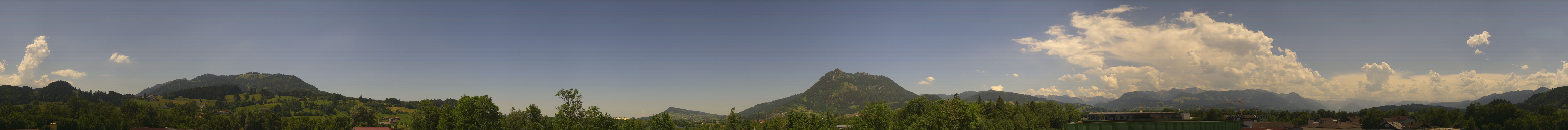 Archiv Foto Webcam Sonthofen: Bergpanorama