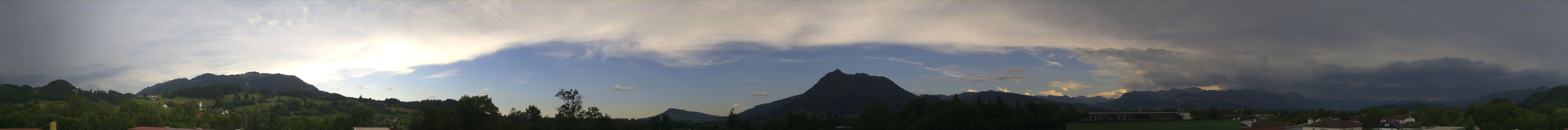 Archiv Foto Webcam Sonthofen: Bergpanorama