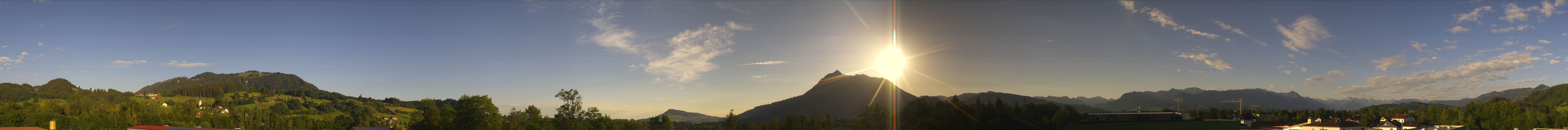 Archiv Foto Webcam Sonthofen: Bergpanorama