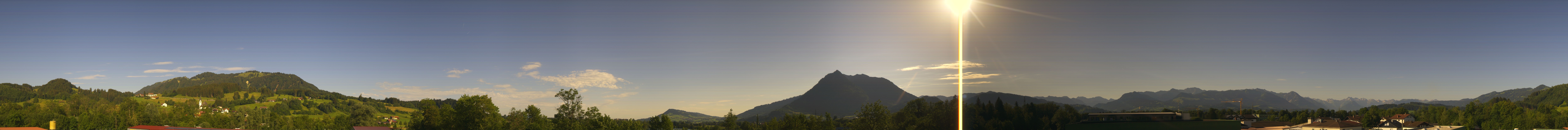 Archiv Foto Webcam Sonthofen: Bergpanorama