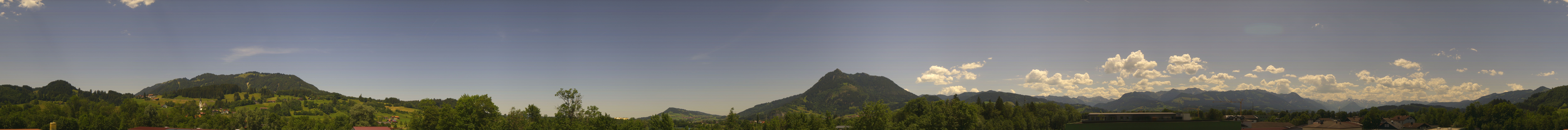 Archiv Foto Webcam Sonthofen: Bergpanorama