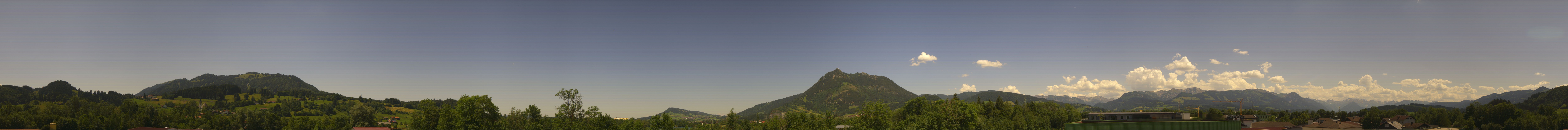 Archiv Foto Webcam Sonthofen: Bergpanorama