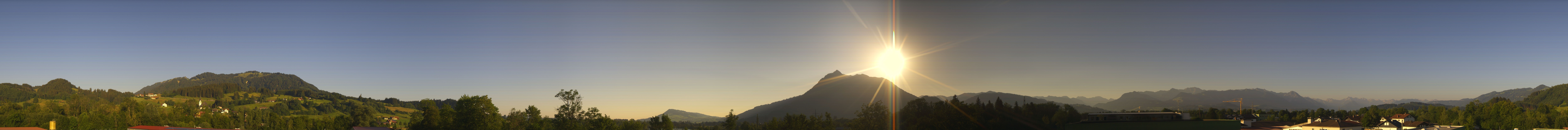 Archiv Foto Webcam Sonthofen: Bergpanorama