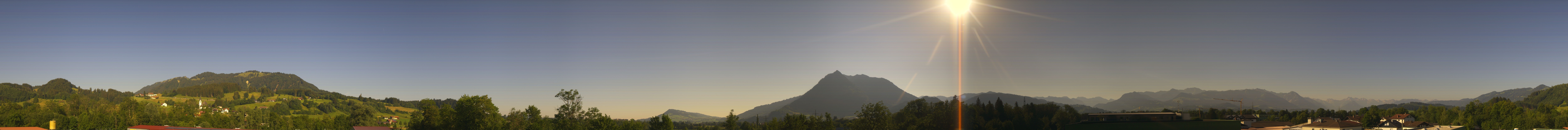 Archiv Foto Webcam Sonthofen: Bergpanorama