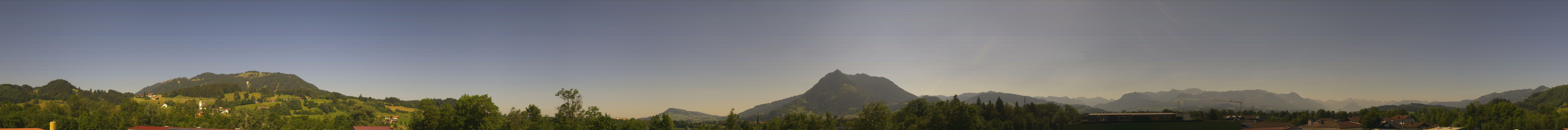 Archiv Foto Webcam Sonthofen: Bergpanorama
