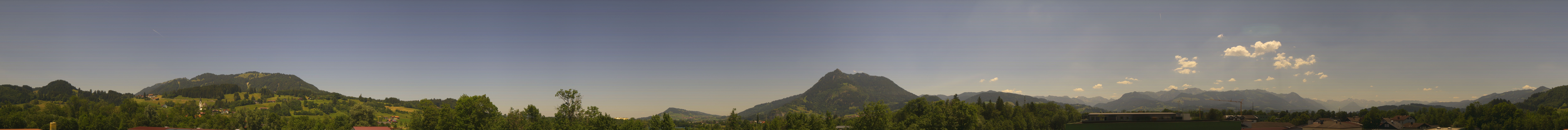Archiv Foto Webcam Sonthofen: Bergpanorama