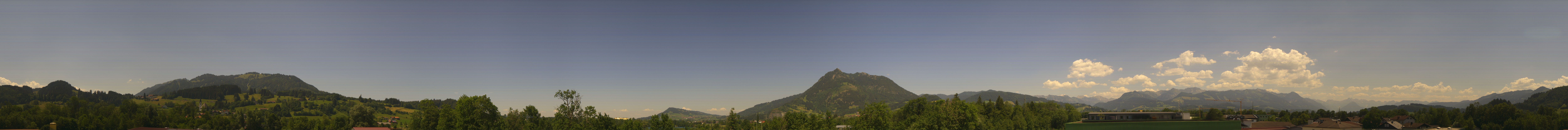 Archiv Foto Webcam Sonthofen: Bergpanorama