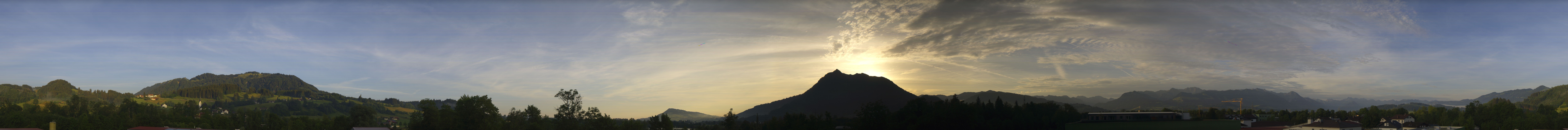 Archiv Foto Webcam Sonthofen: Bergpanorama