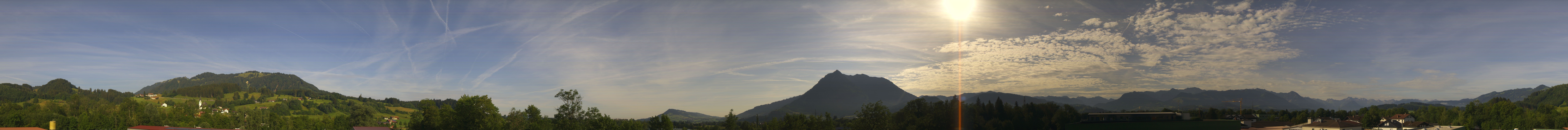 Archiv Foto Webcam Sonthofen: Bergpanorama