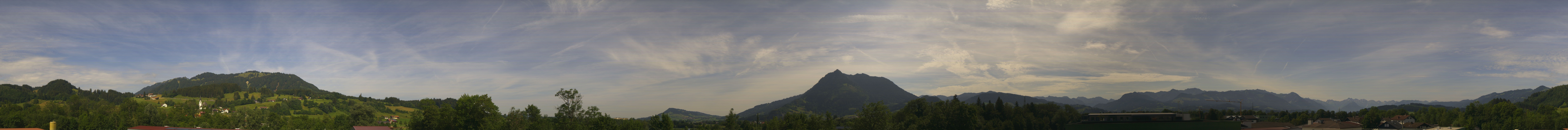 Archiv Foto Webcam Sonthofen: Bergpanorama