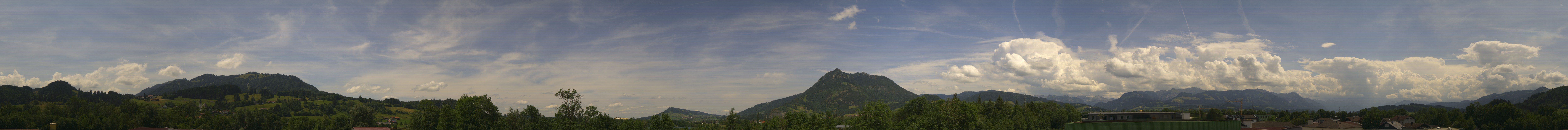 Archiv Foto Webcam Sonthofen: Bergpanorama
