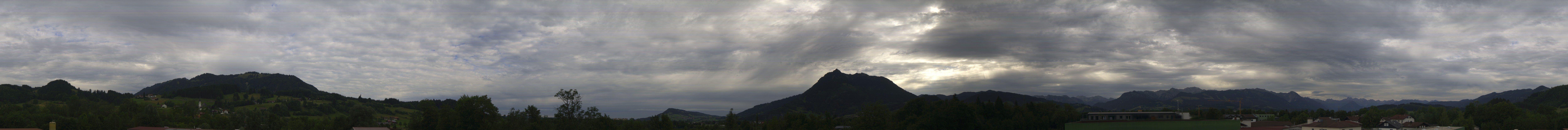 Archiv Foto Webcam Sonthofen: Bergpanorama