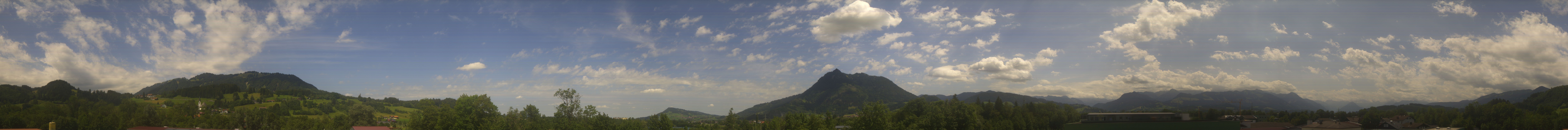 Archiv Foto Webcam Sonthofen: Bergpanorama