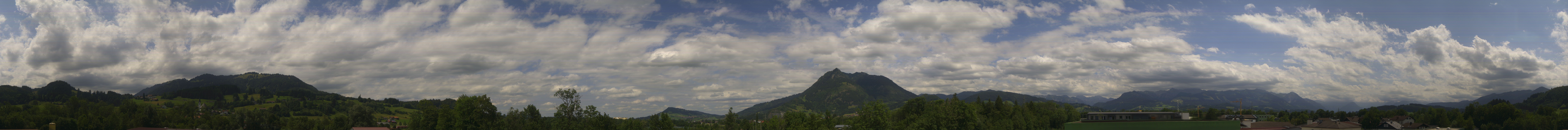 Archiv Foto Webcam Sonthofen: Bergpanorama